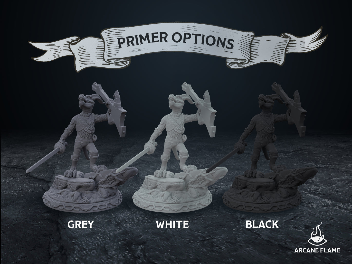 Custom Resin 3D Printing Service for TTRPG Miniatures – Print Your Own STL Files