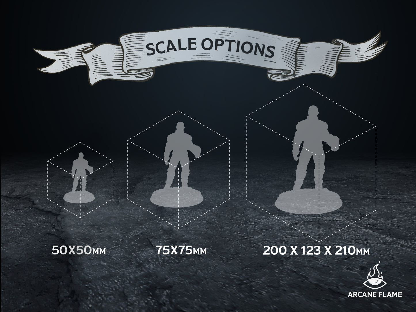 Custom Resin 3D Printing Service for TTRPG Miniatures – Print Your Own STL Files