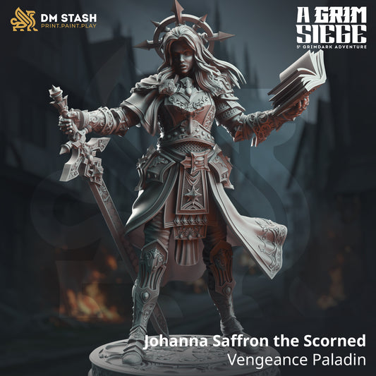 Johanna Saffron the Scorned – Vengeance Paladin