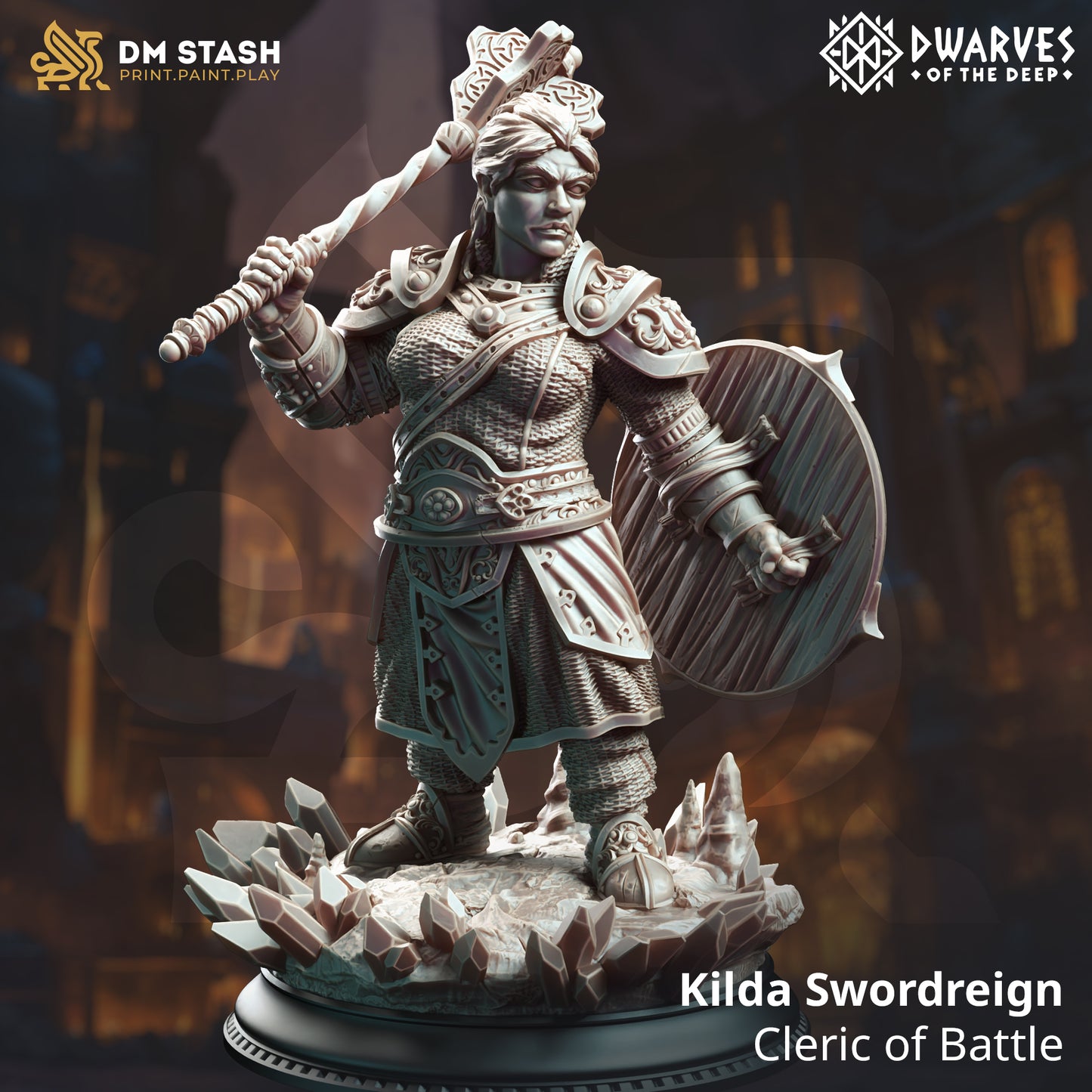 Kilda Swordreign – Cleric of Battle