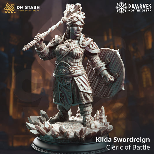 Kilda Swordreign – Cleric of Battle