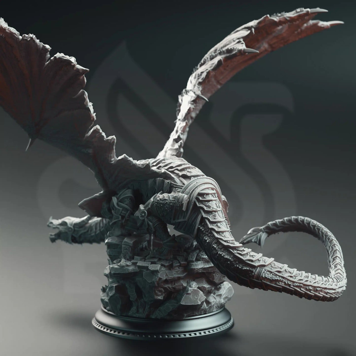 Kuriazor the Dark-Scaled – Dragon of the Depths