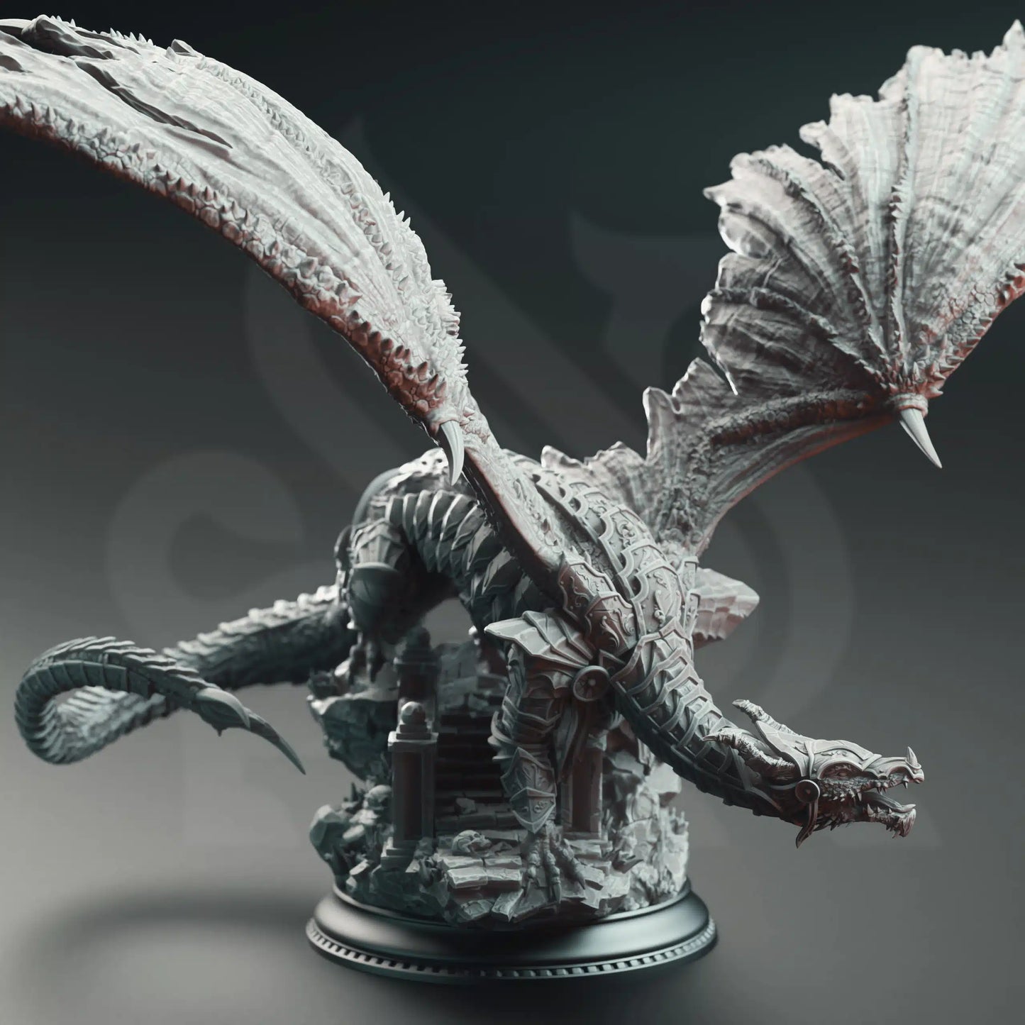 Kuriazor the Dark-Scaled – Dragon of the Depths