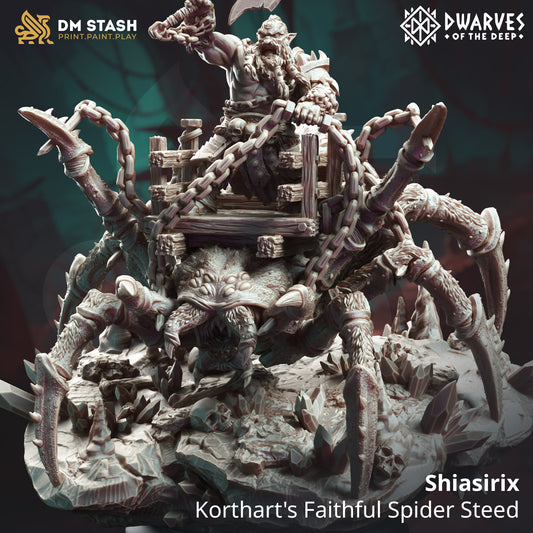 Shiasirix – Korthart’s Faithful Spider Steed