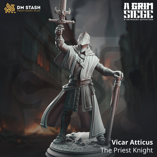 Vicar Atticus – The Priest Knight